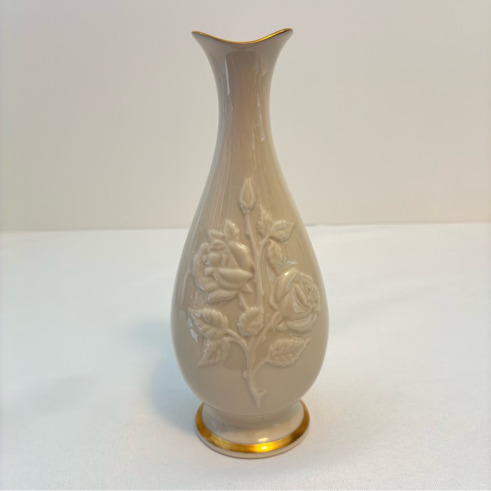 Lenox Sharon Rose Bud Vase - Picture 4 of 7